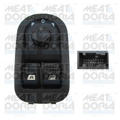 Switch, window regulator